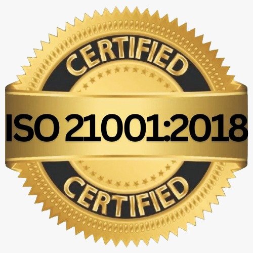 ISO 21001:2018 Certified