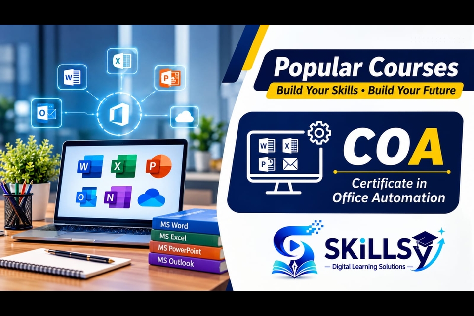 Certificate In Office Automation course