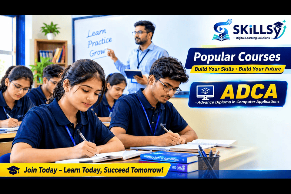 Advanced Diploma In Computer Applications course
