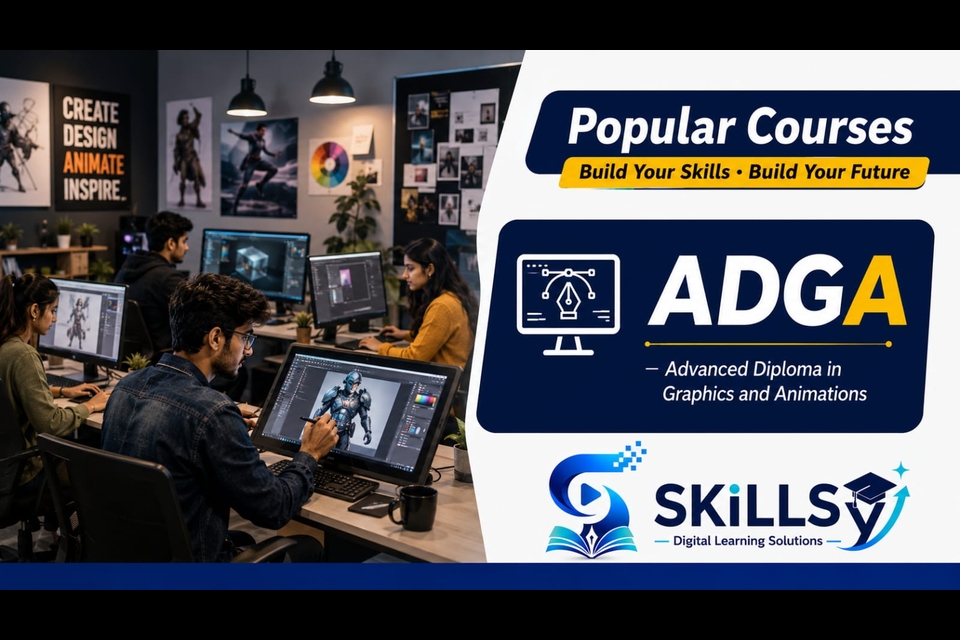 Advanced Diploma In Graphics & Animation course