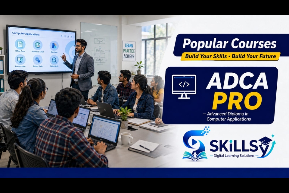 Advanced Diploma in Computer Applications – Professional course
